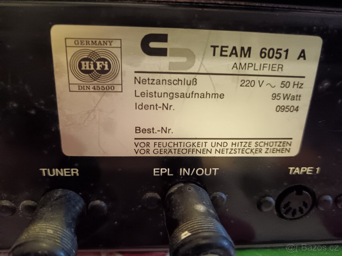 Schneider TEAM,zesilovač,Tuner,equalizér - 6