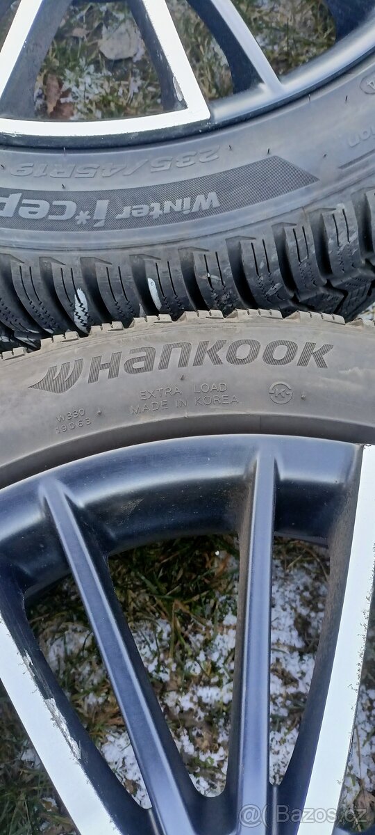 ZIMNÍ SADA 5×112/19 PNEU 235/45/19 HANKOOK - 6