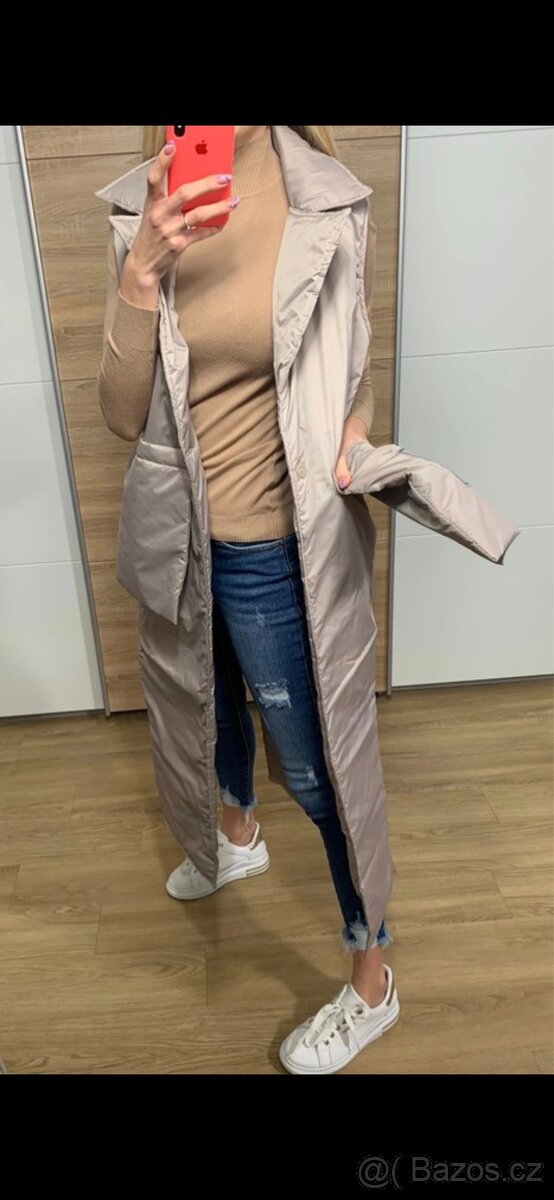 Podzimní, zimní vesta - 6