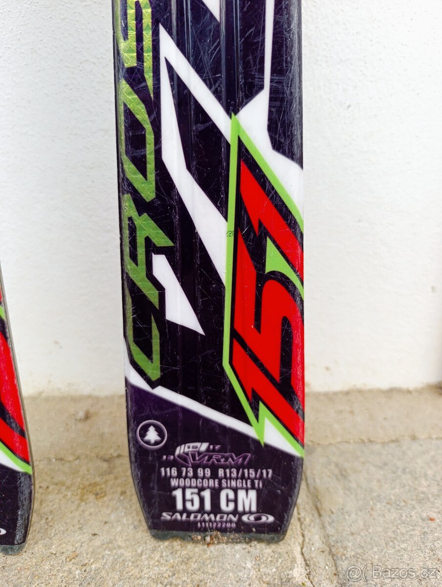 Lyže Salomon Crossmax - 151 cm - 6