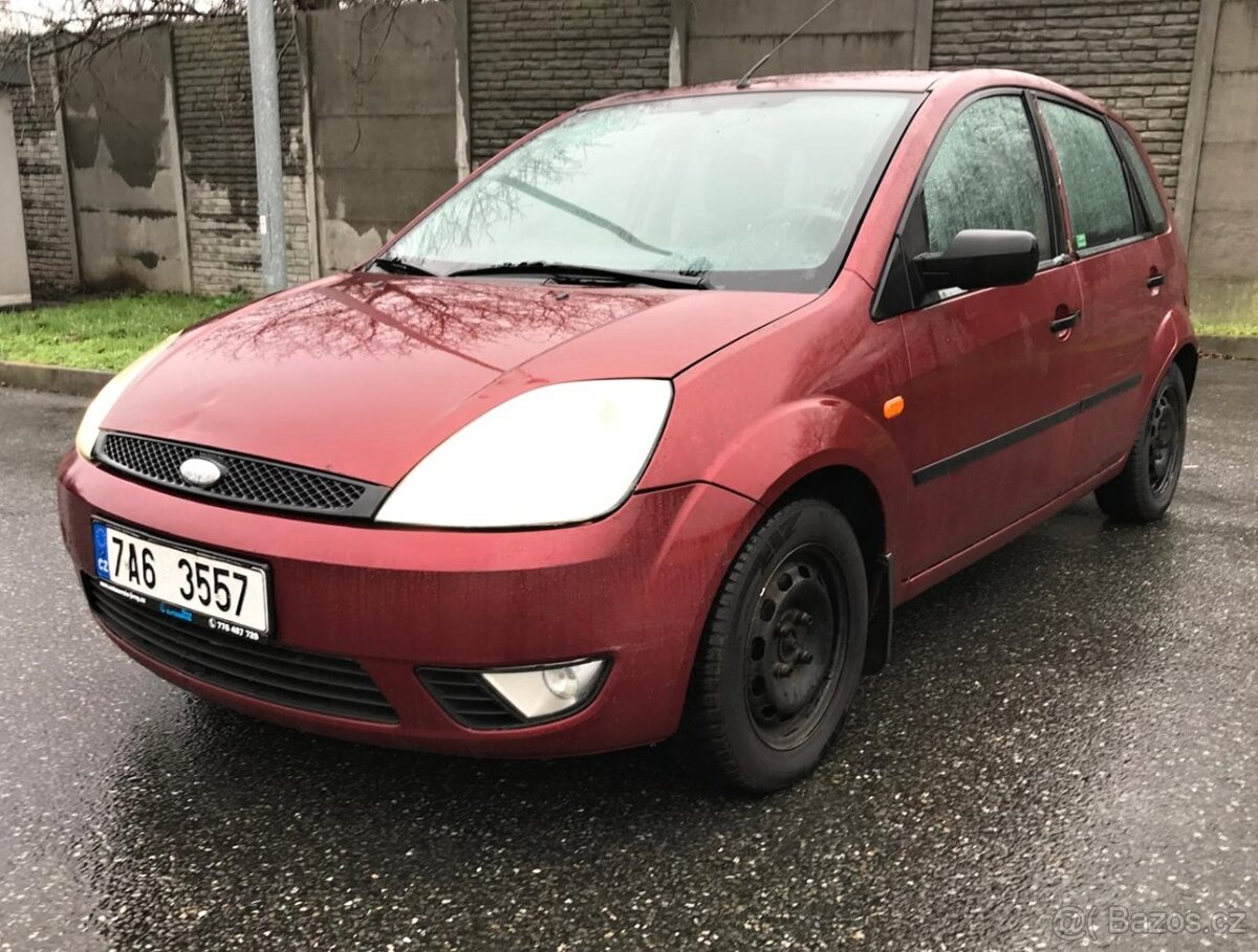 FORD FIESTA 1.6i 2003, 5.dveří, ČR, ZIM.PNEU, NOVÁ STK 2027 - 6