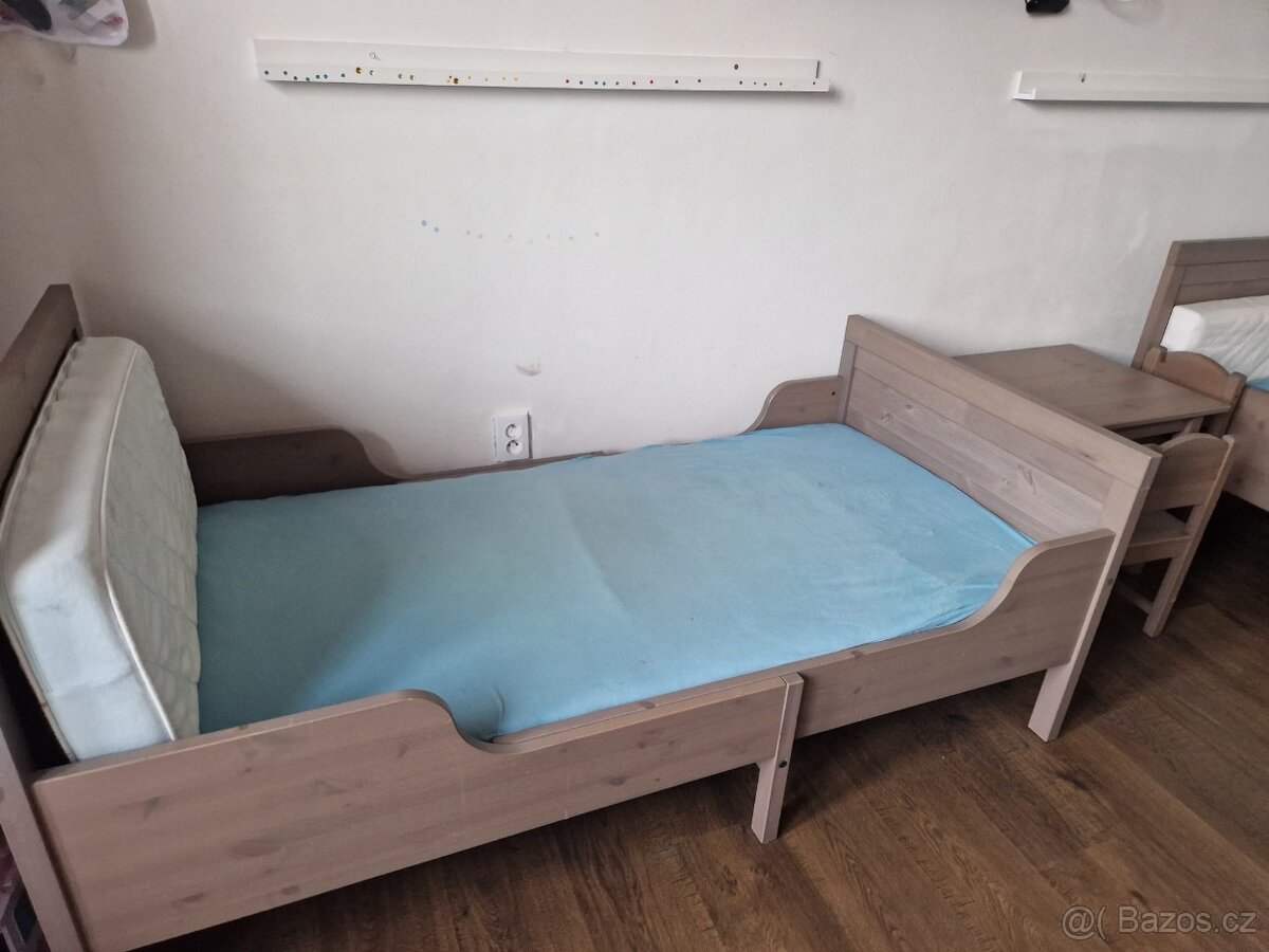 Dětské rostoucí postele a stolek s židličkami - 6