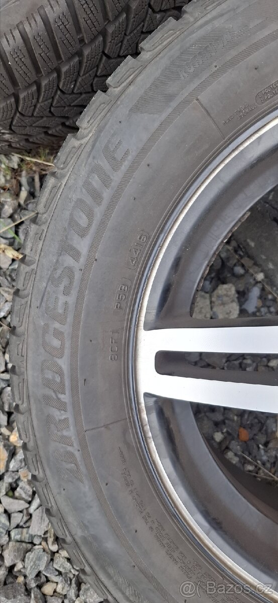 Zimní sada alu kol na VW Passat, 215/60 R16 - 6