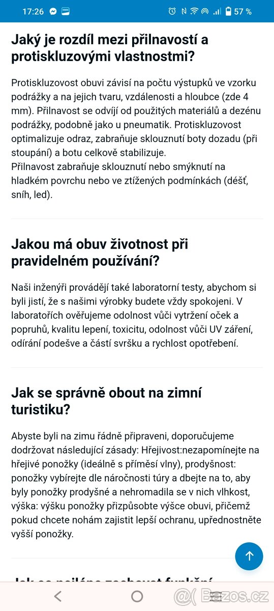 Prodám dětské nepromokavé boty velikost 36 - 6