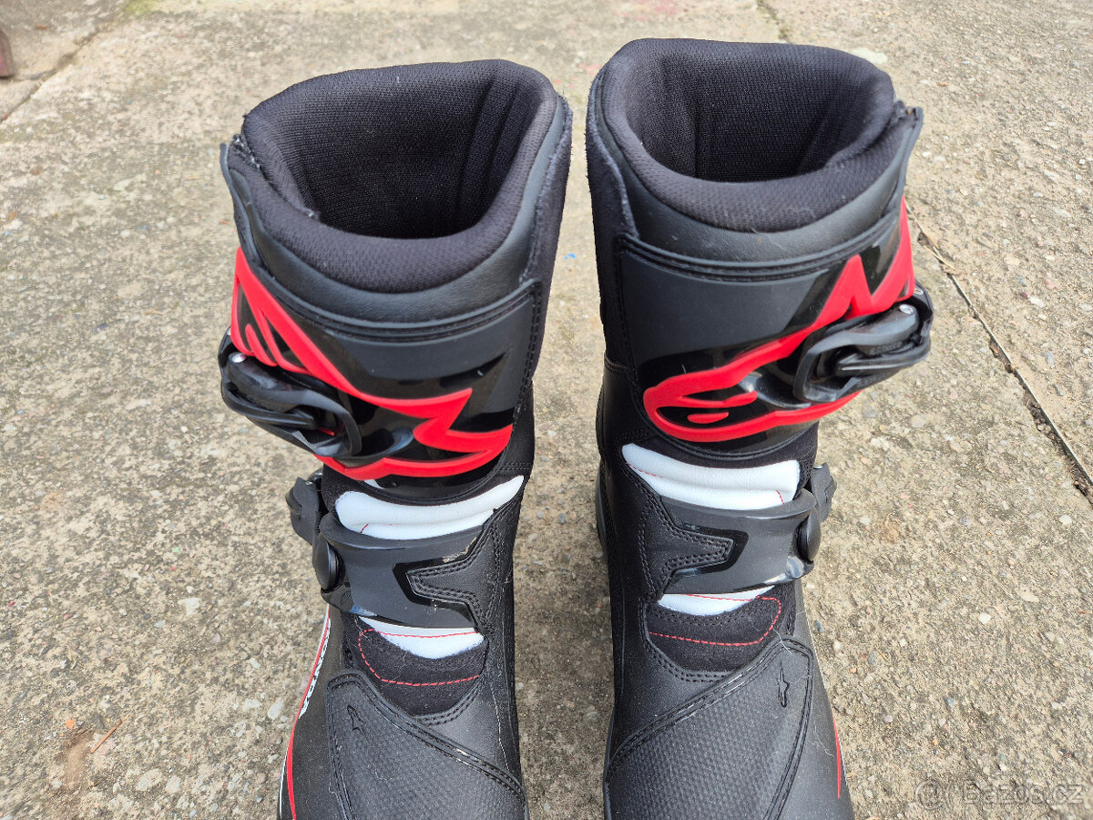 Prodám boty alpinestars belize drystar honda - 6