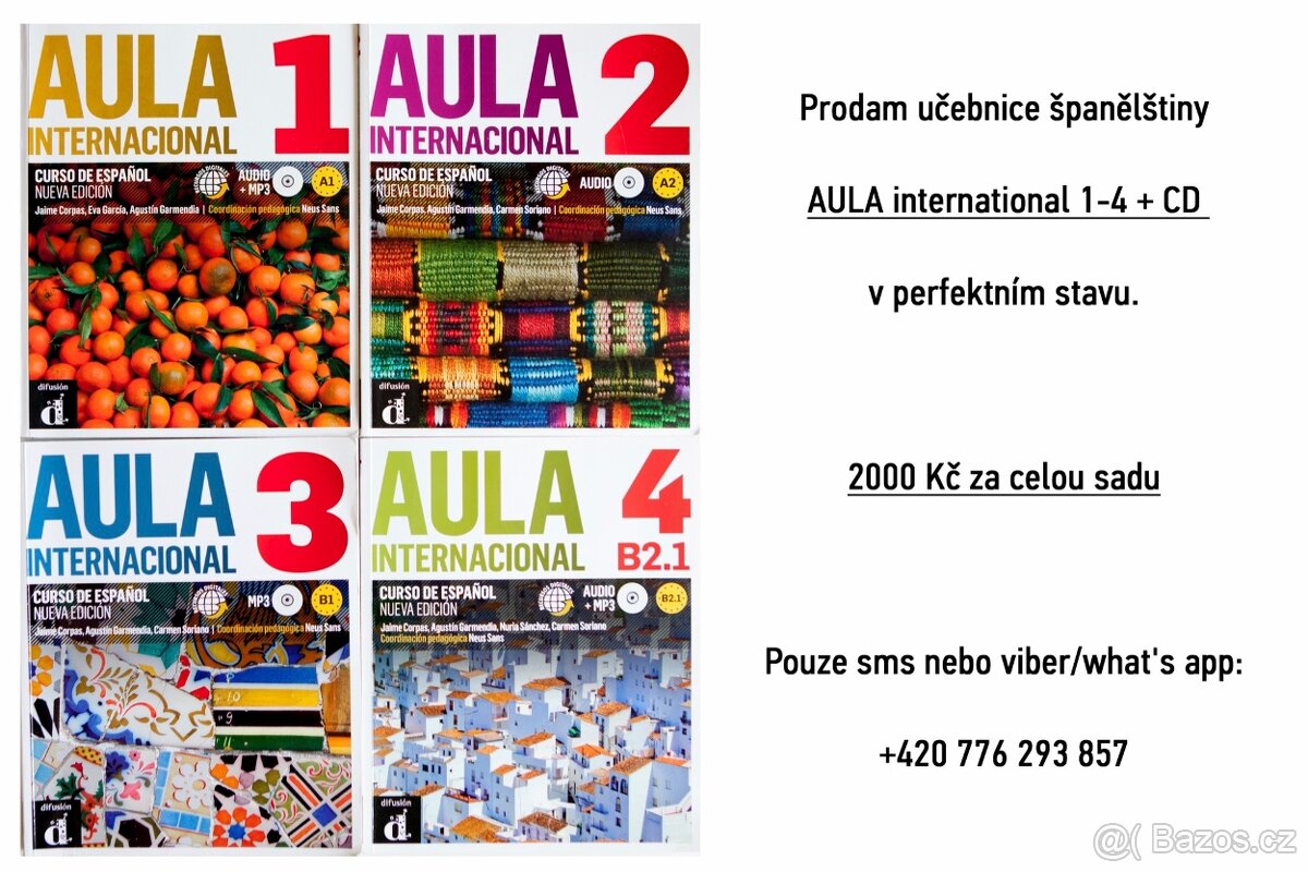 Učebnice španělštiny AULA Internacional 1-4 + CD - 6