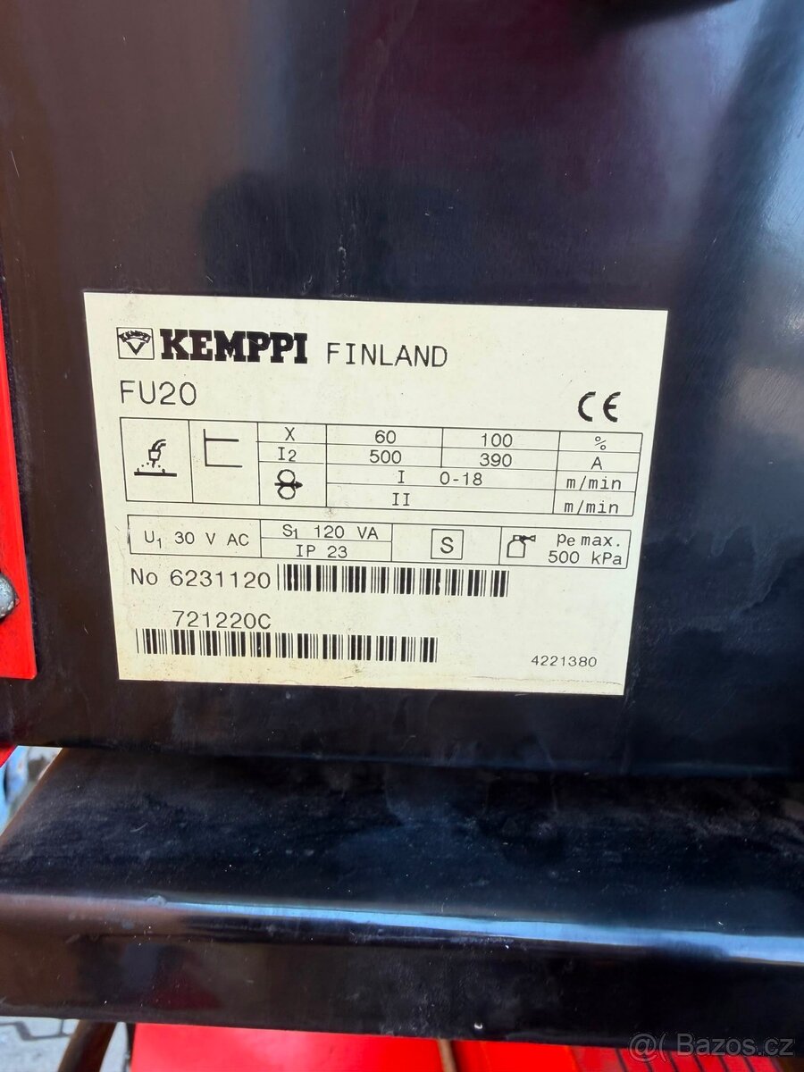 Kemppi PSS 5000 – multiproces MIG/MAG/TIG 500 A - 6
