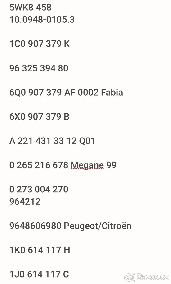 Řídicí moduly/jednotky ABS - 6