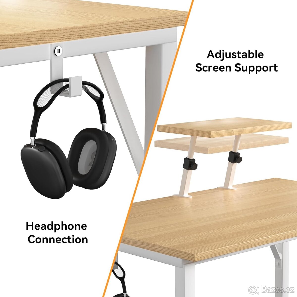 Počítačový stůl do menších prostor - 6