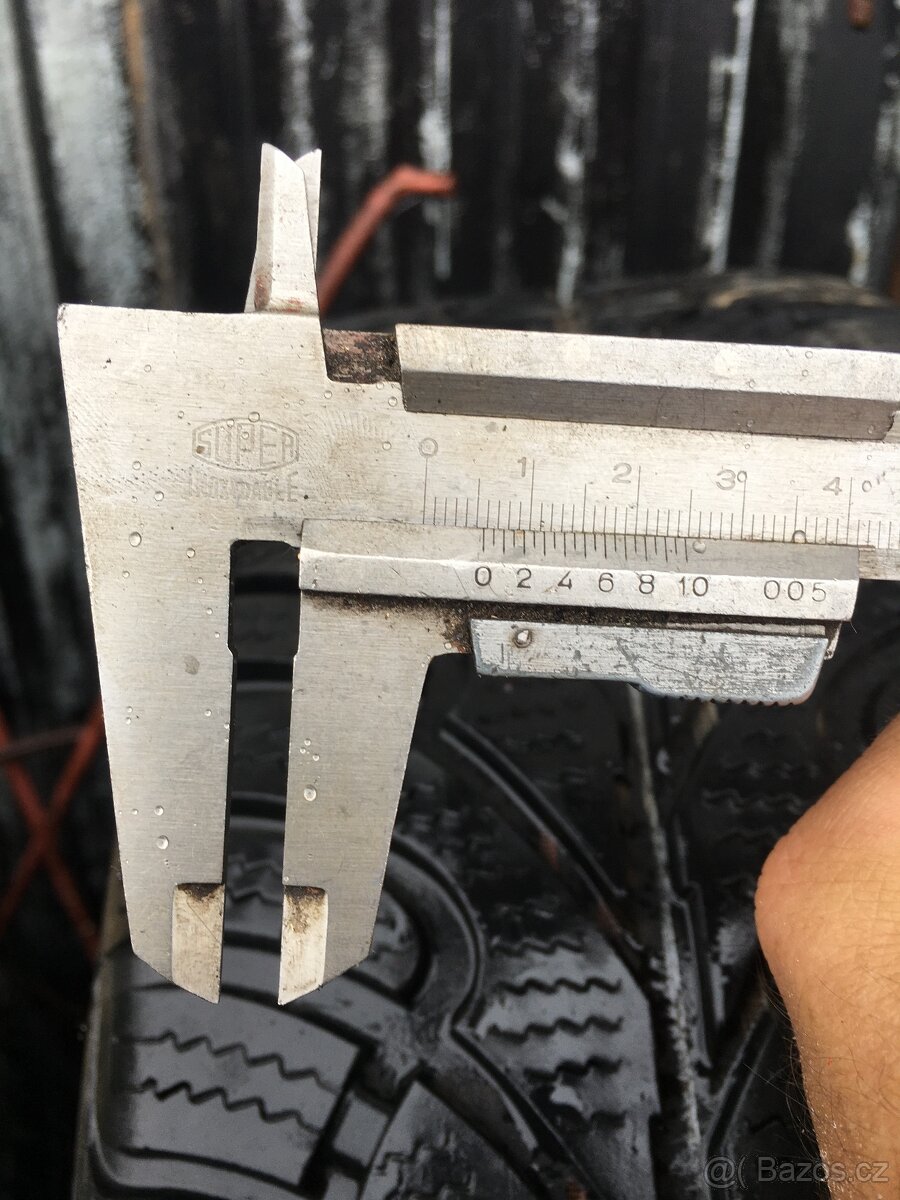 ALU kola BMW 5x112 -zimní 205/60 r15 - 6