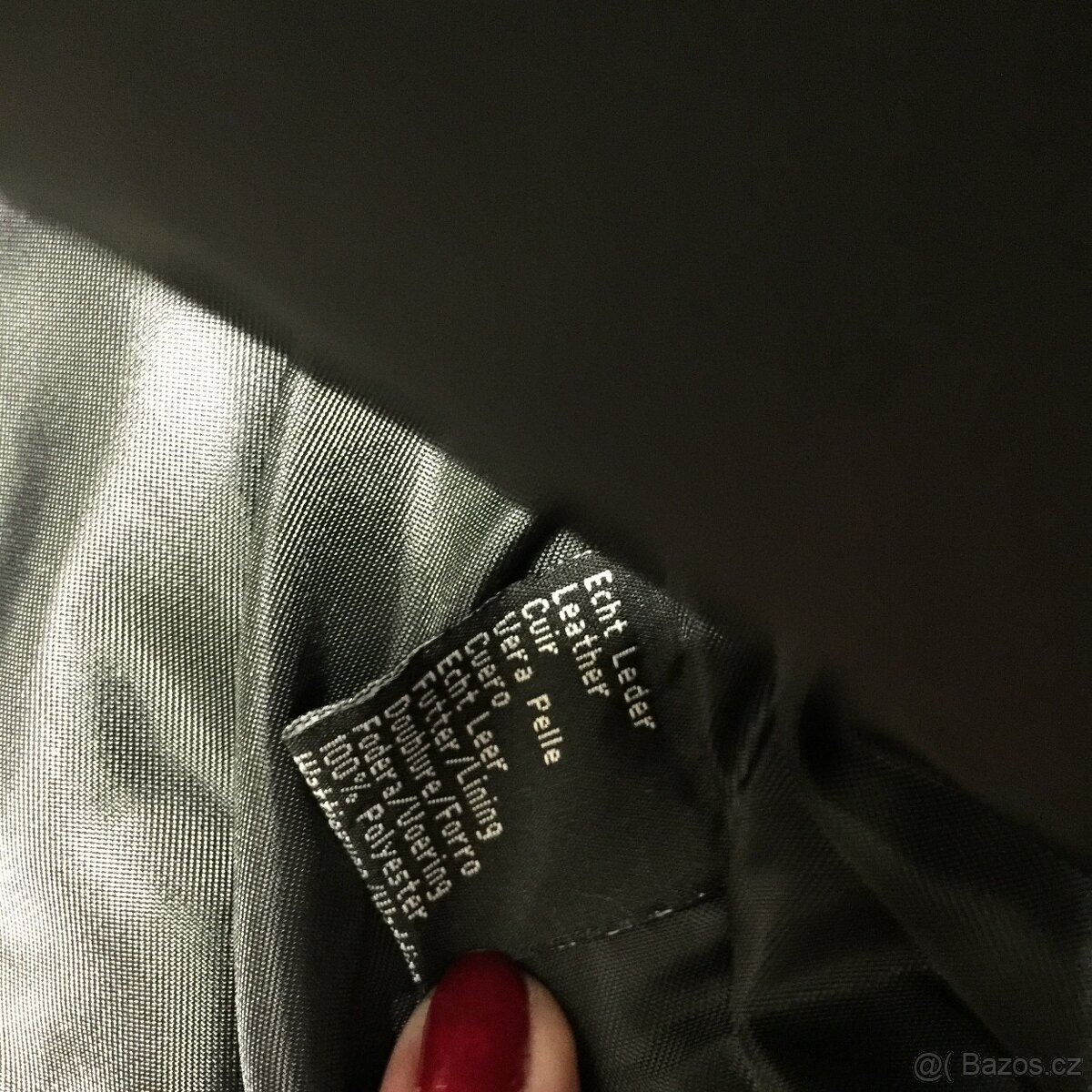 Retro bunda a vesta kožená nenošená luxusní Top stav - 6