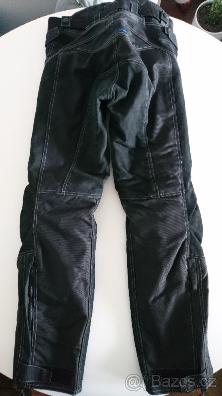 Pánské moto kalhoty POLO, černý nylon/textil vel.S - 6