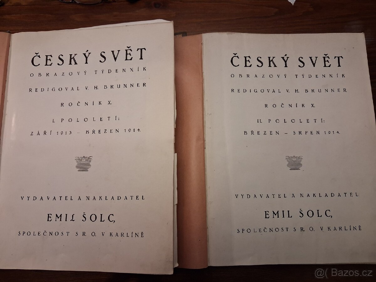 ČESKÝ SVÉT/SVĚTOZOR 1907-1914 - 6