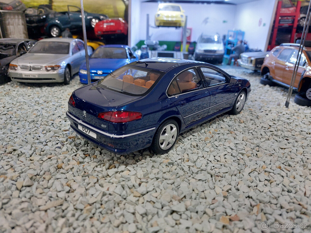 model auta Peugeot 607 Otto mobile 1:18 - 6