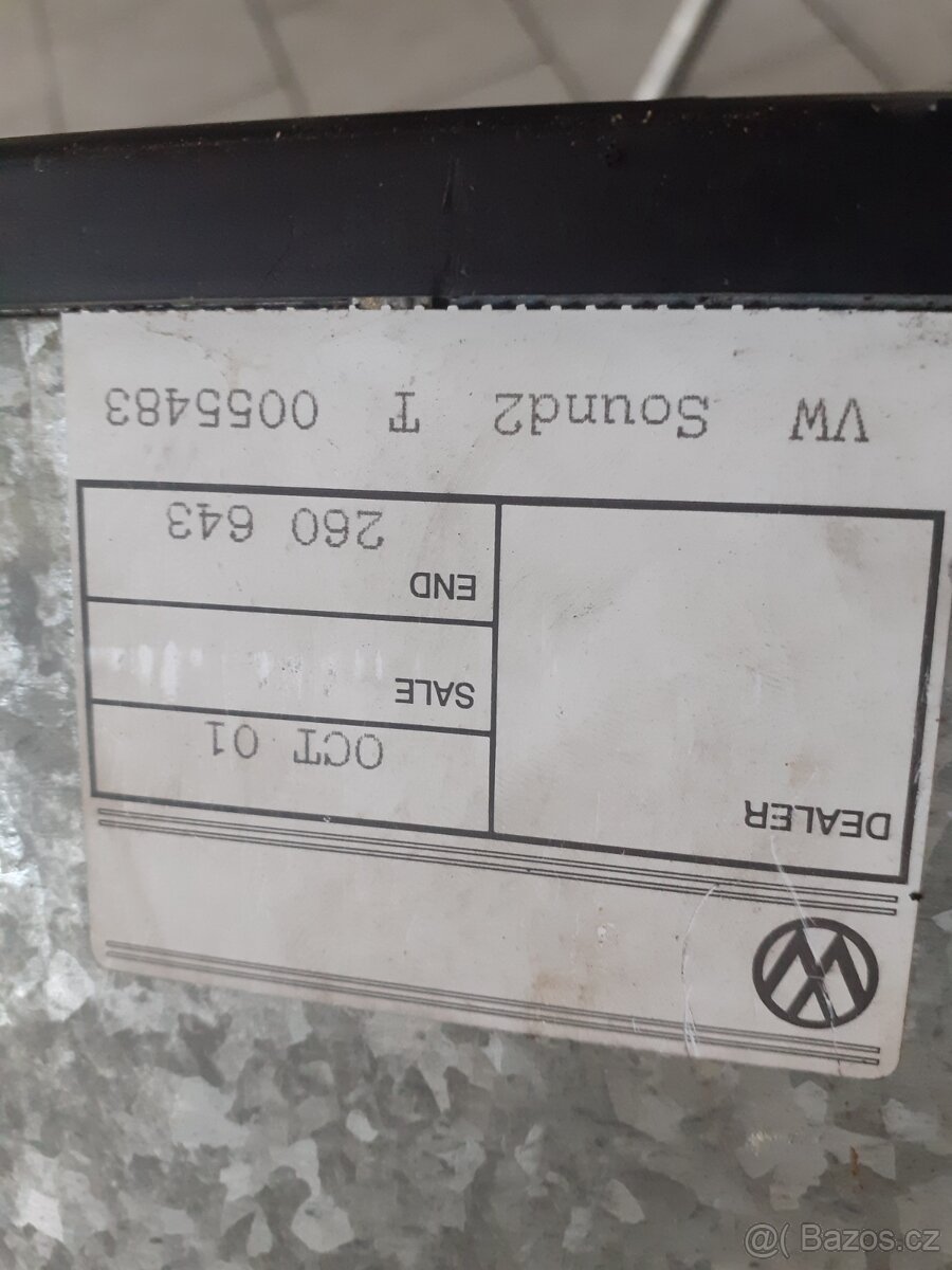 Bmw + Vw autorádia retro,veteran - 6