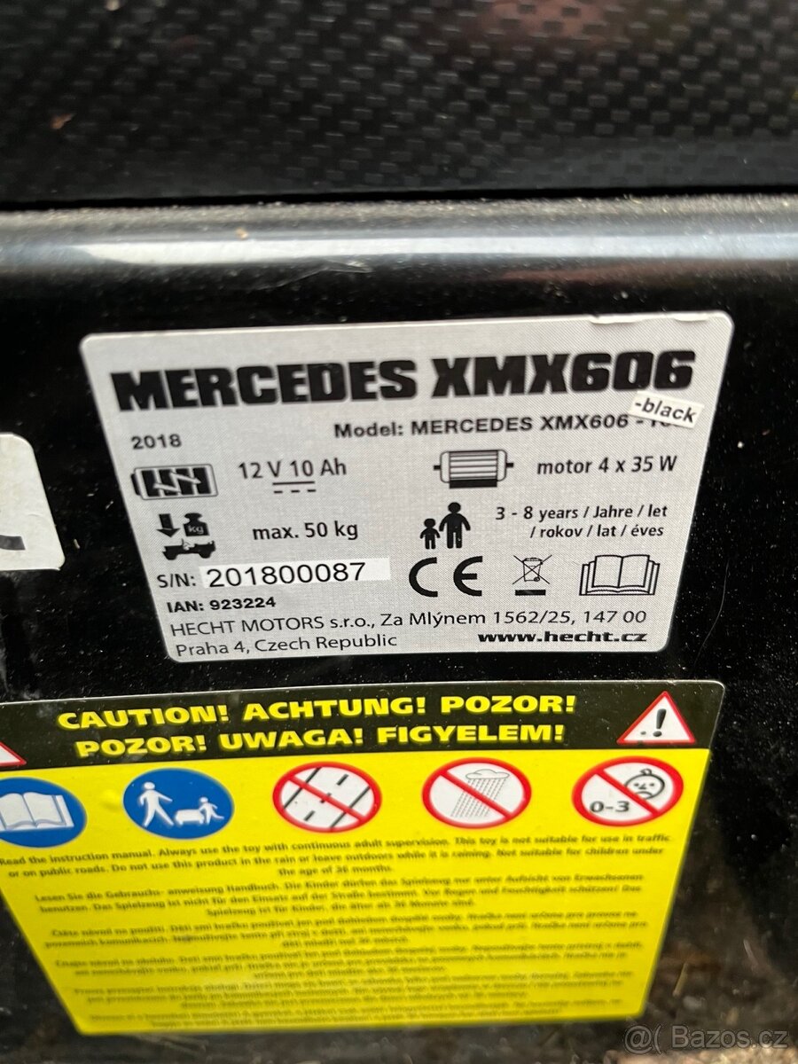 Čtyřkolka Mercedes pickup - 6