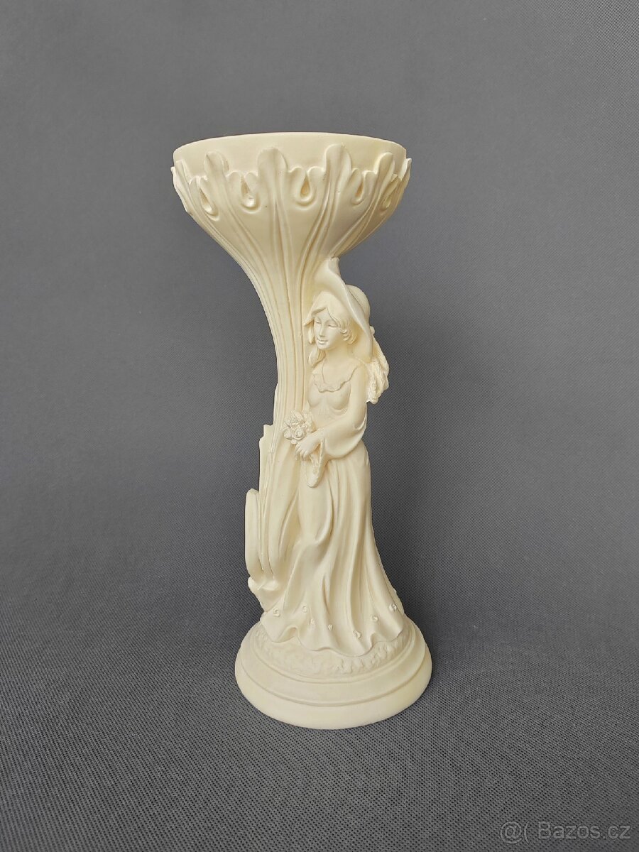 Krásná socha dámy od výrobce Faro (Alfonso Lucchesi) - 6