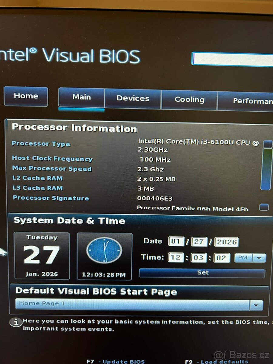 Prodám 3 ks Intel NUC (CPU Intel Core i3-6100U, 32 GB RAM) - 6