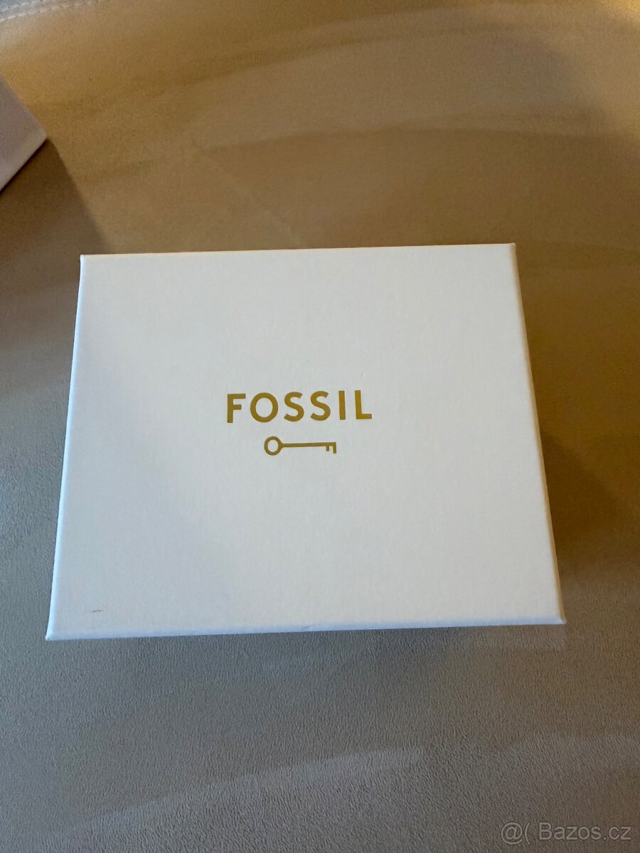 Hodinky FOSSIL Chronograf Zlaté,černý ciferník,set MEN/WOMEN - 6