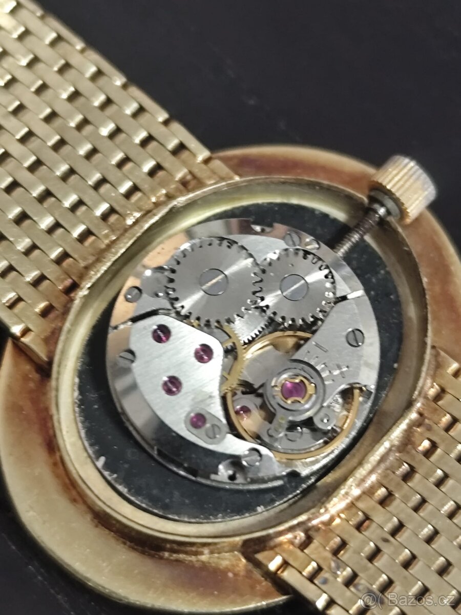 Dámské zlaté hodinky - 6