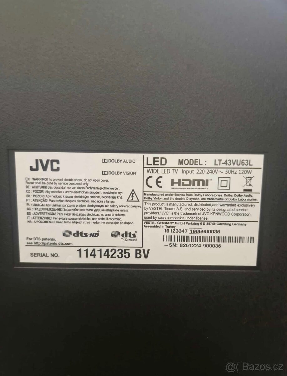 4K UHD Smart JVC televizor - 6