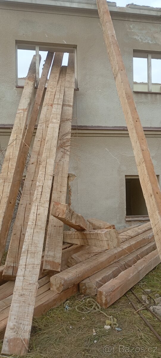 Staré trámy ze starých objektů a stodol - 6