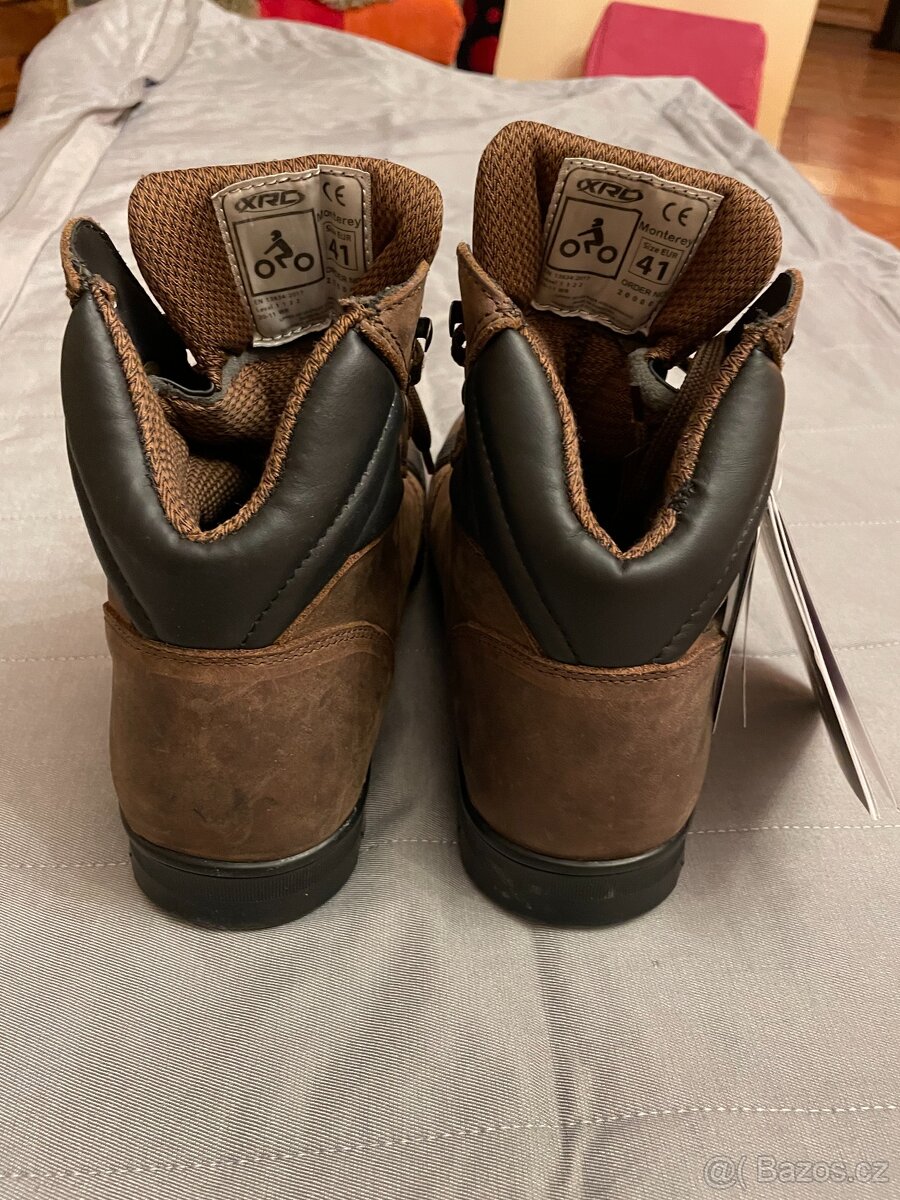 Moto boty XRC MONTEREY WTP, NOVÉ, 41, Vložka: 26 cm - 6