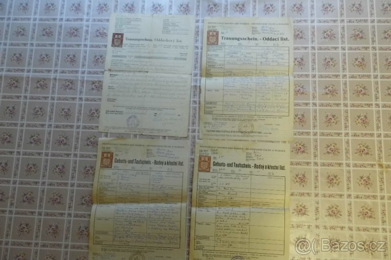 Prodám staré úřední dokumenty. - 6
