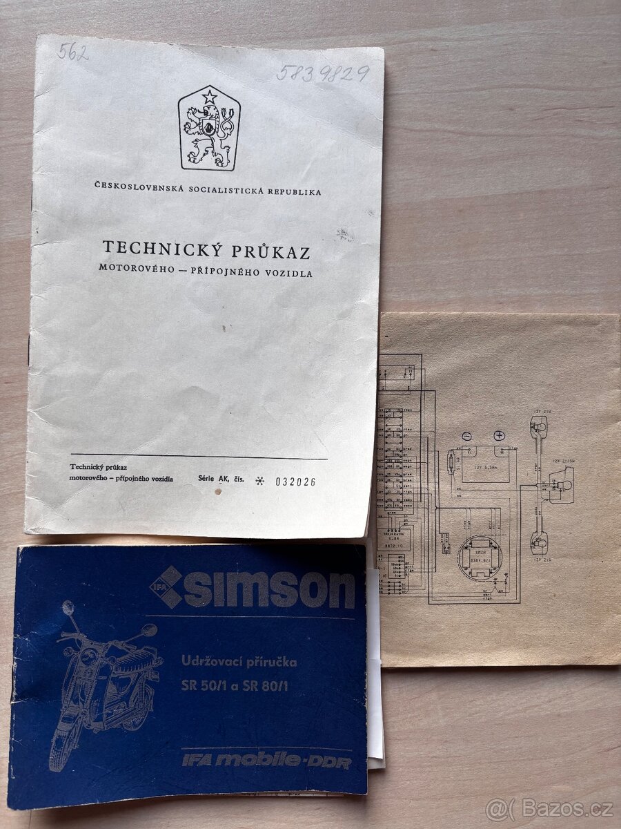 Simson skútr - 6