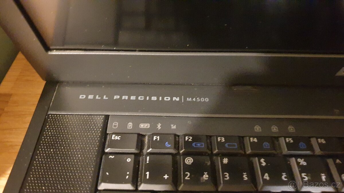 15" notebook Dell Precision M4500 Intel i7-Q720 8GB 240GB - 6