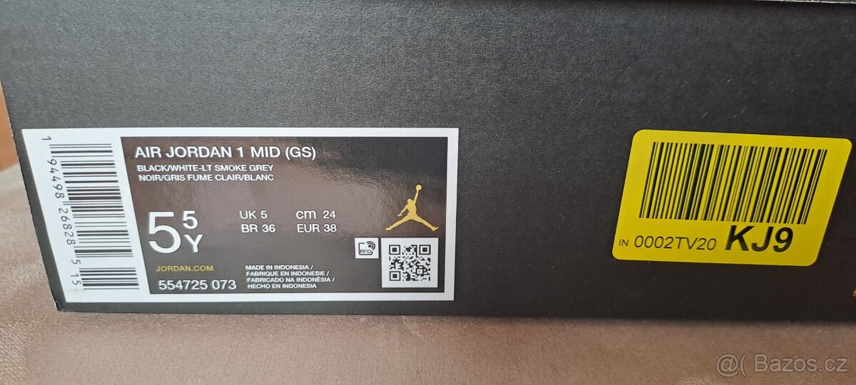 NIKE AIR JORDAN 1MID 38 - 6