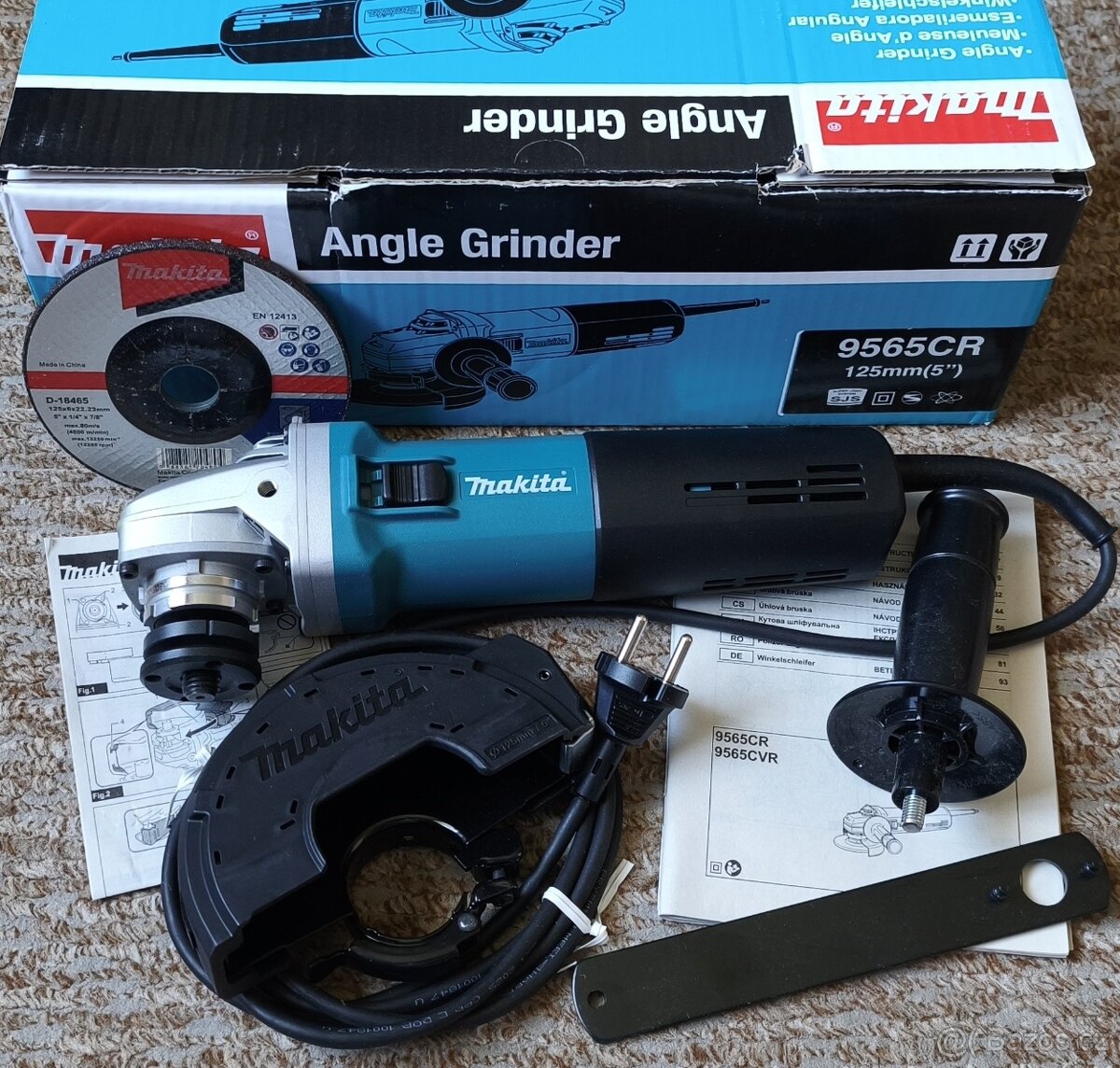 Úhlová bruska Makita 9565CR - 6