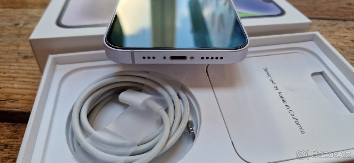 Apple iphone 14 128gb fialový - 6