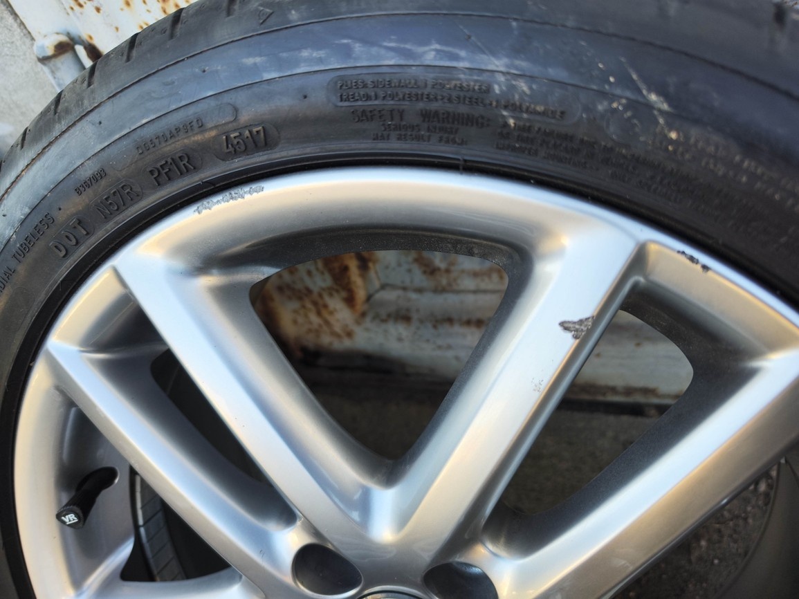 17"letní alu sada Siena 5x112 origo Golf 5 6 Touran Caddy - 6