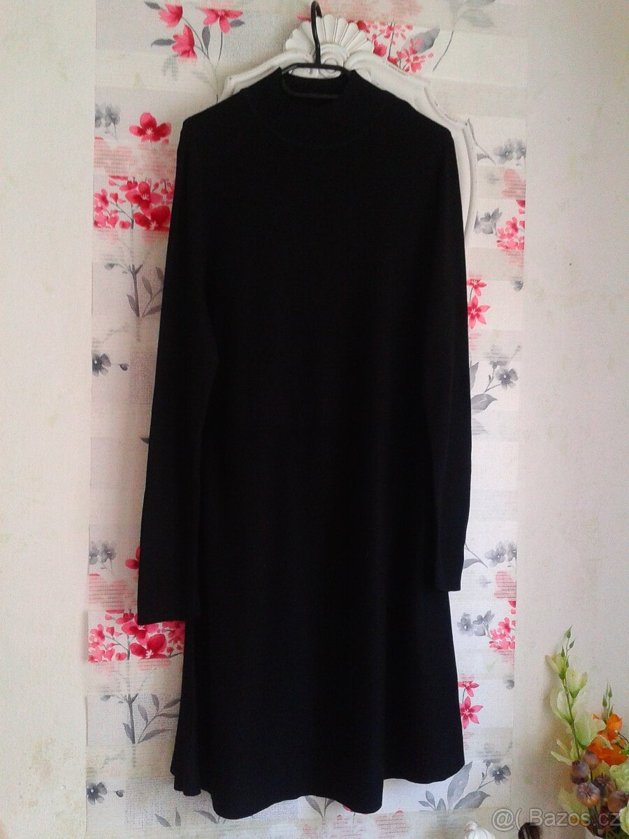 Elegantní krásné úpletové šaty 40/42 - 6