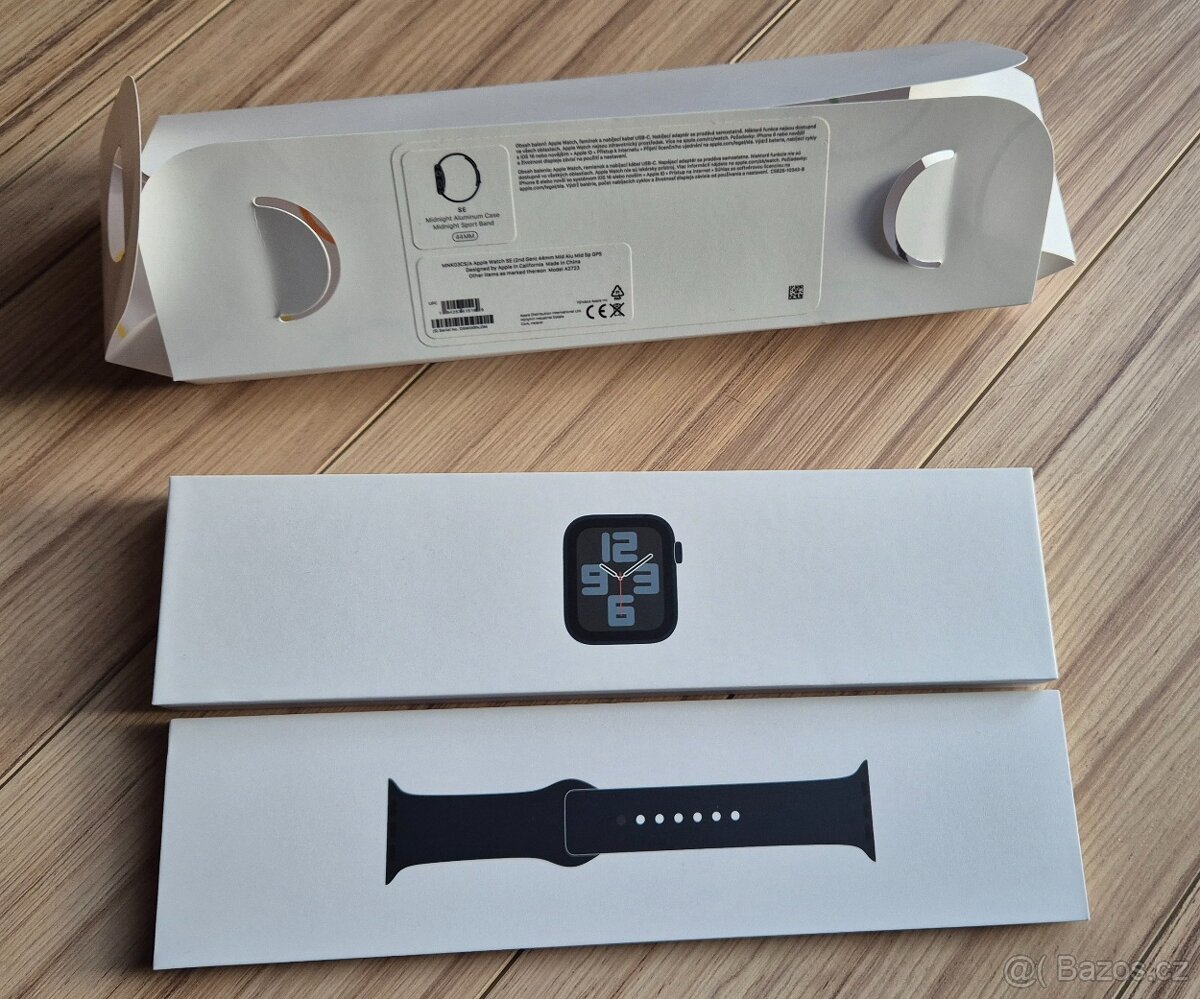 Chytré hodinky Apple Watch SE (2nd Gen) 44mm Midnight Sport - 6