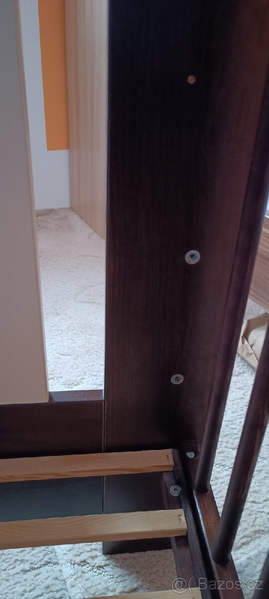 Dětská postýlka s motivem medvídka Klups + matrace - 6