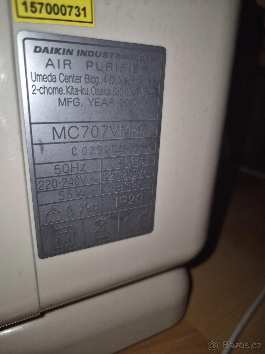 Čistička vzduchu Daikin MC707VM-S - 6