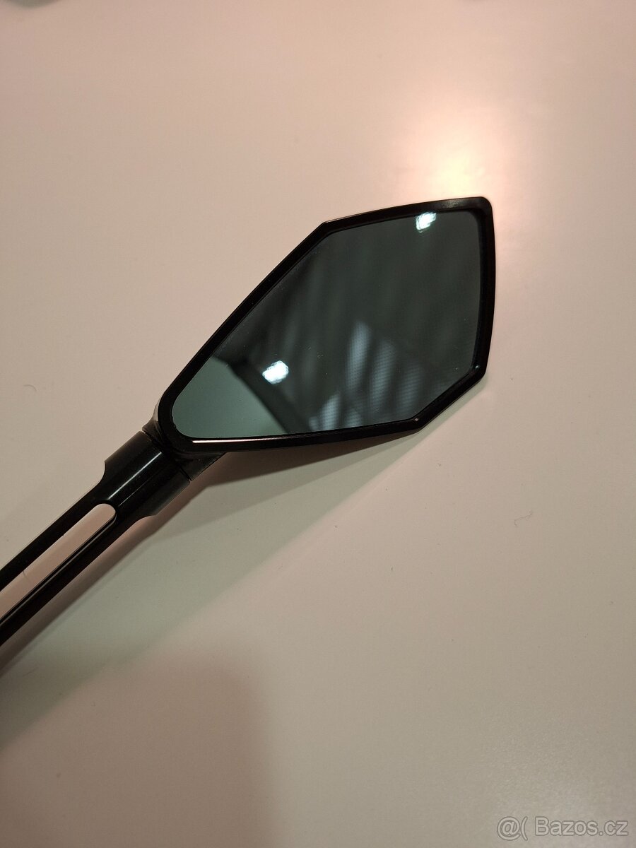 Zrcatka kovova na motorku s montaznim prislusenstvim - 6