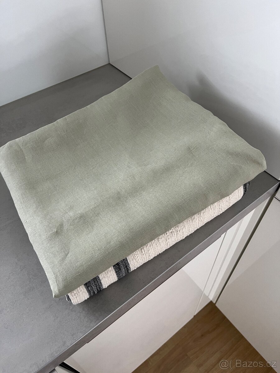 Lněný ubrus H&M 140x240cm - 6