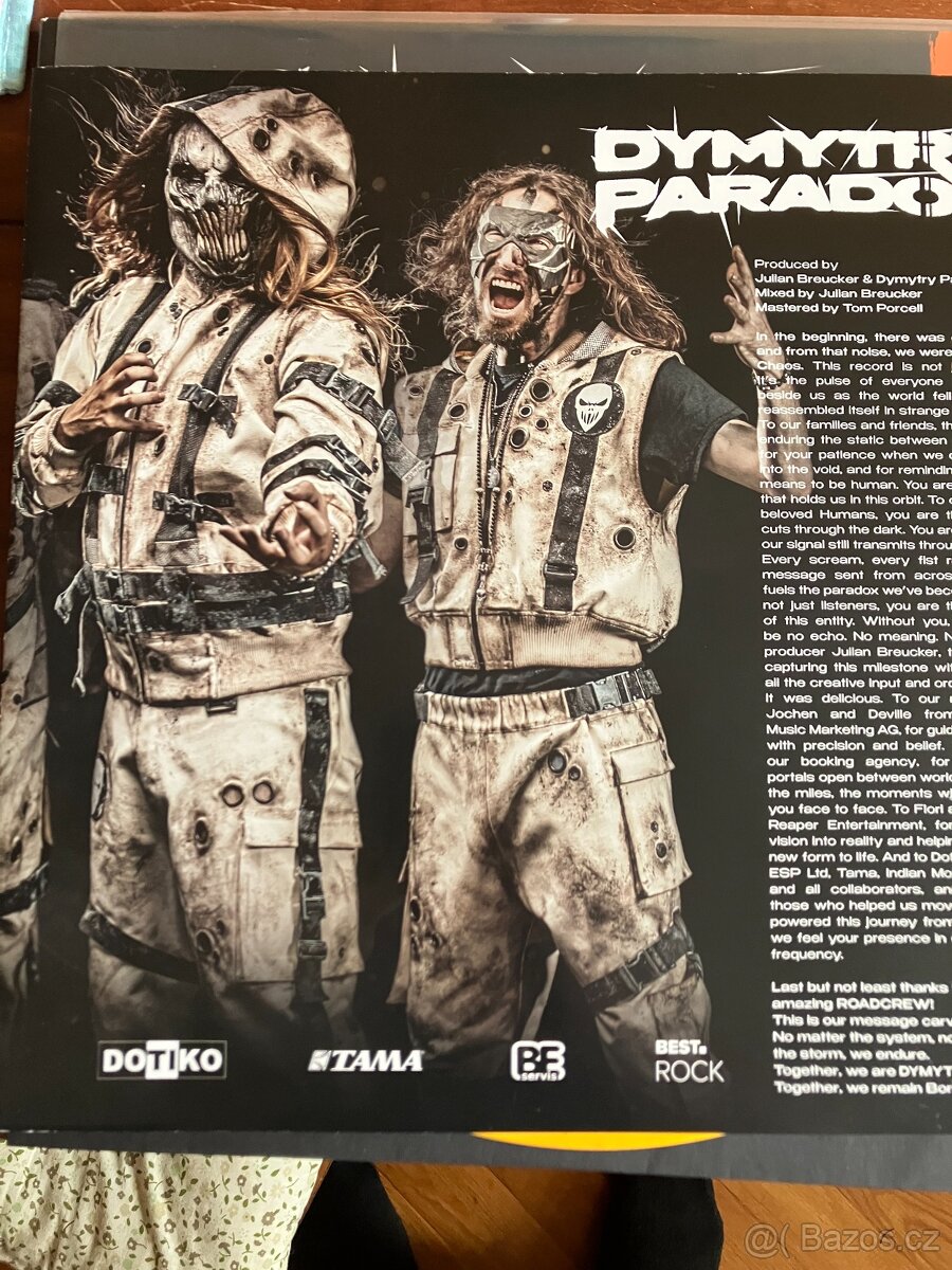 LP Dymytry Paradox – Born From Chaos (LIMIT Orange Marble) - 6