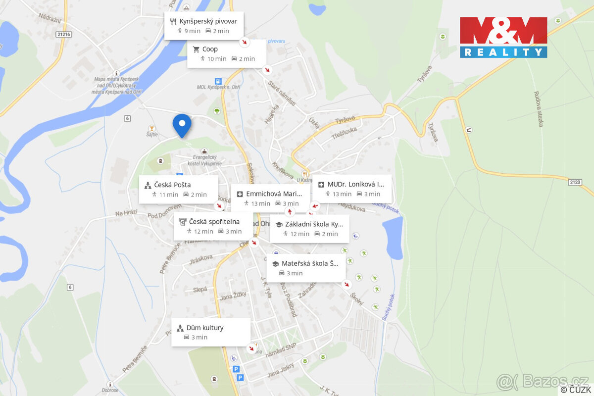 Prodej rodinného domu, 100 m², Kynšperk nad Ohří, ul. Okružn - 6