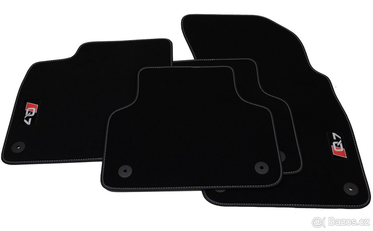 Luxusní celoroční Autokoberečky AUDI s podkladem hrubé gumy - 6