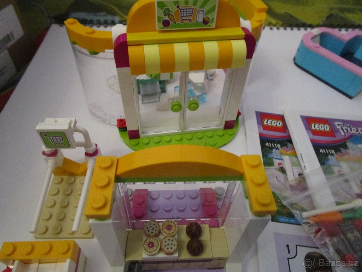 Lego Friends 41118 Supermarket 41356 Srdíčko+41336 Kavárna - 6