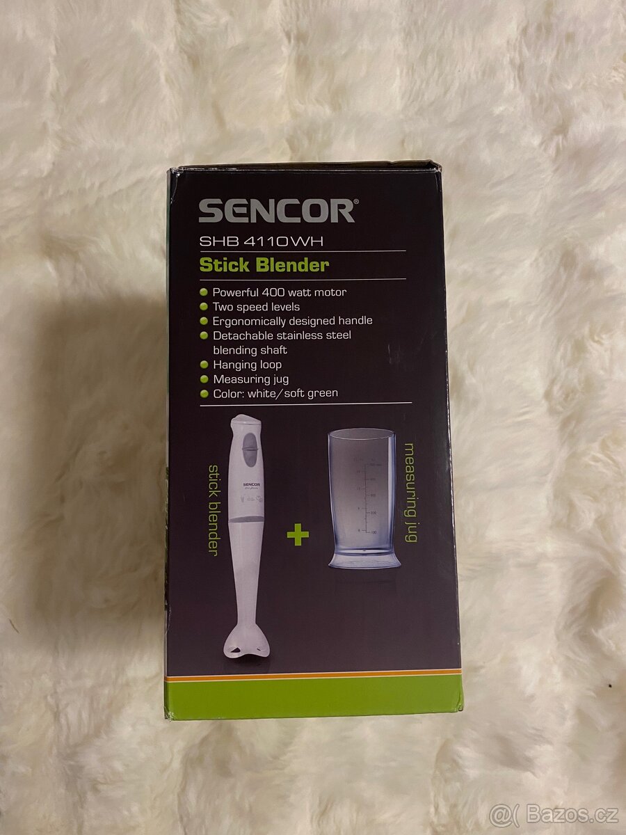Sencor Bílý Ruční Mixér SHB 4110WH - 6
