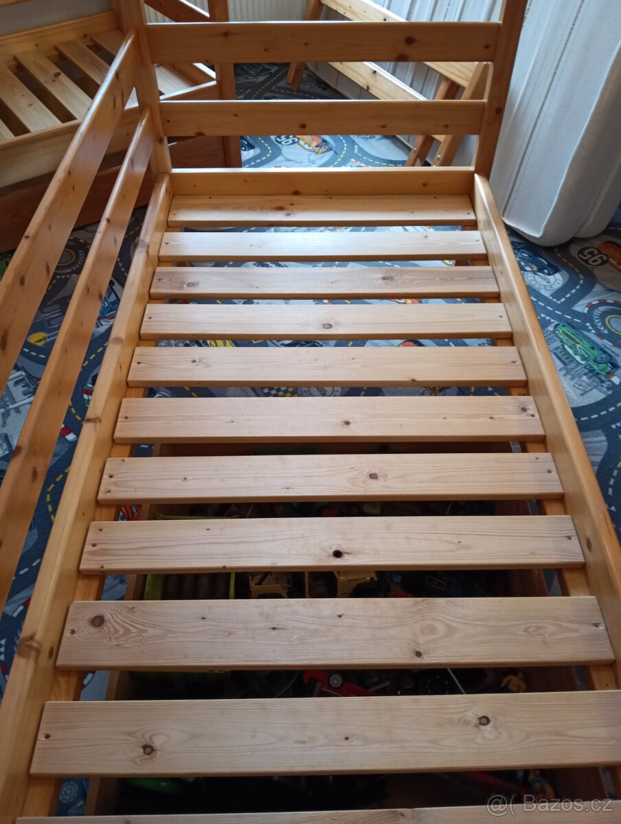 Domečková postel (masiv) - 6