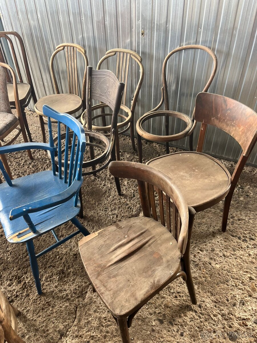 Staré Thonet židle - 6