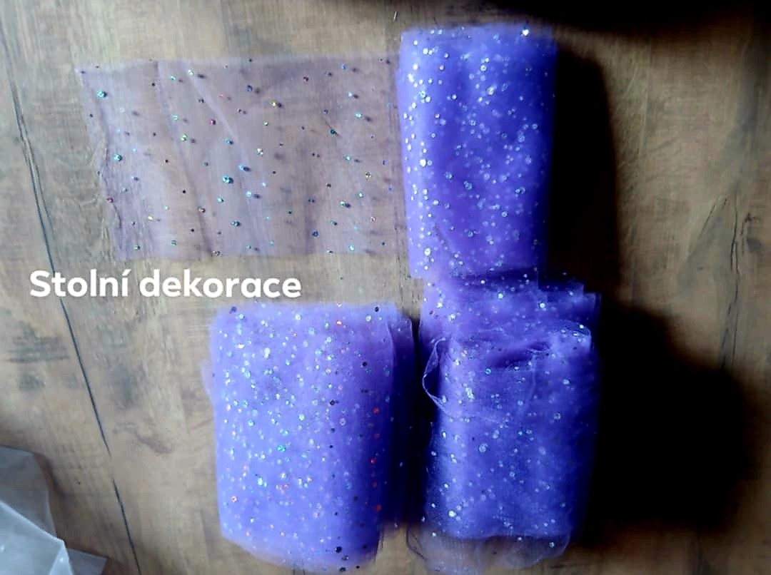 Svatební výzdoba (fialová) - 6