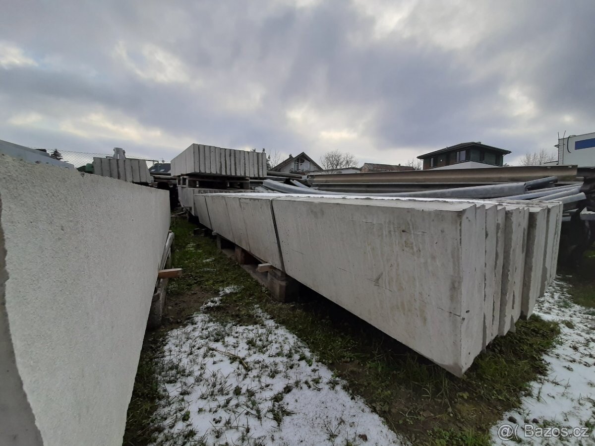 ploty na klíč, prodej podhrabových desek 30cm, 20cm, - - 6