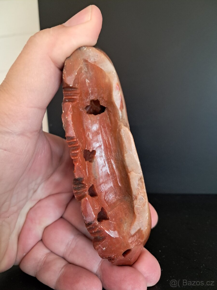 Kamenná mistička s motivem opice - 6